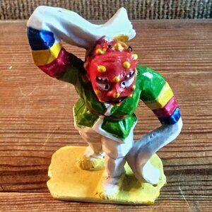 Vintage Korean Eunyul Talchum Dance Drama Figure 3" Theater Collectible